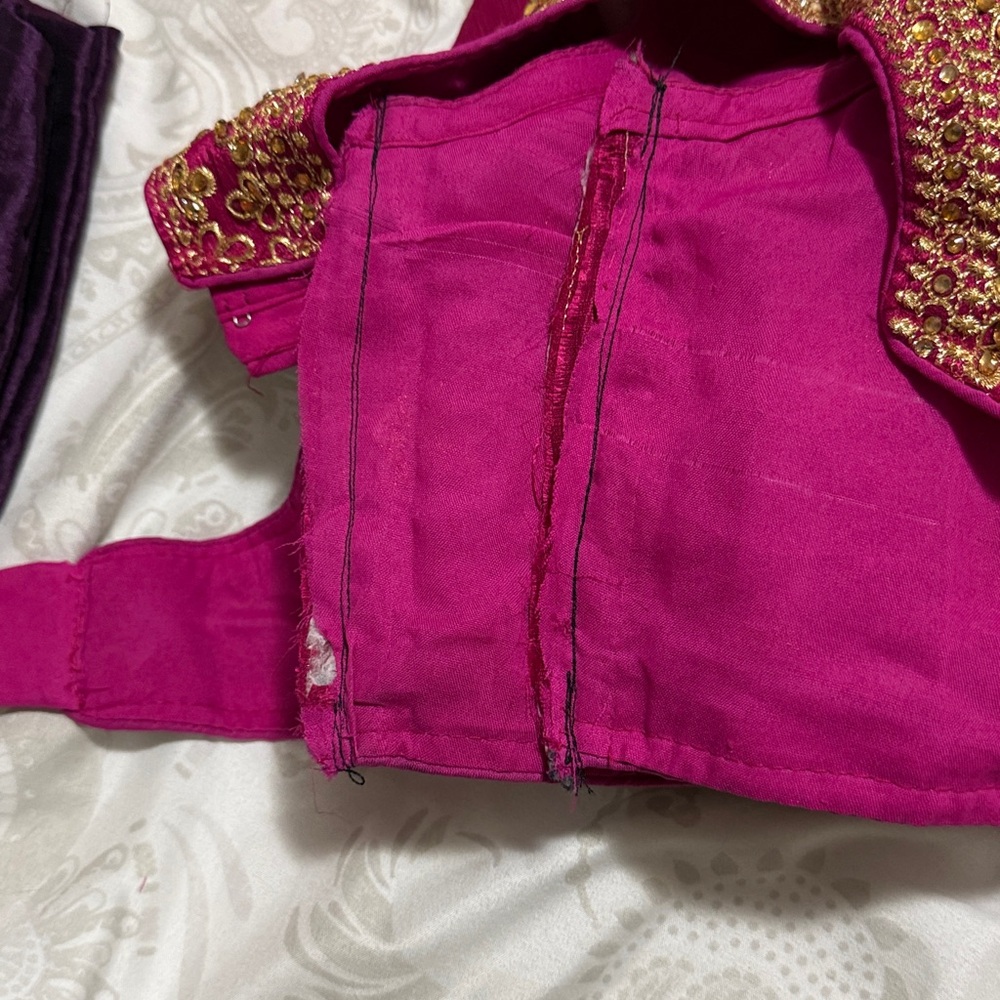 Pink Embroidered Blouse - Picture 6 of 6